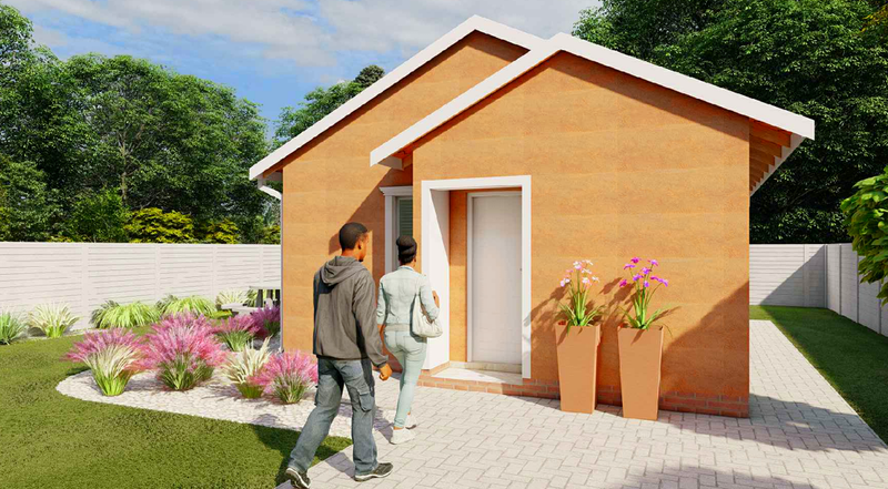 2 Bedroom House for Sale in Buhle Park | Plot 220 | New Development | 46.1m²