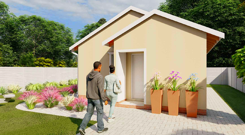 2 Bedroom House for Sale in Buhle Park | Plot 197 | New Development | 52.7m²