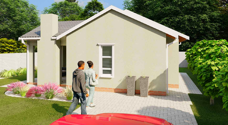 2 Bedroom House for Sale in Buhle Park | Plot 224 | New Development | 55m²