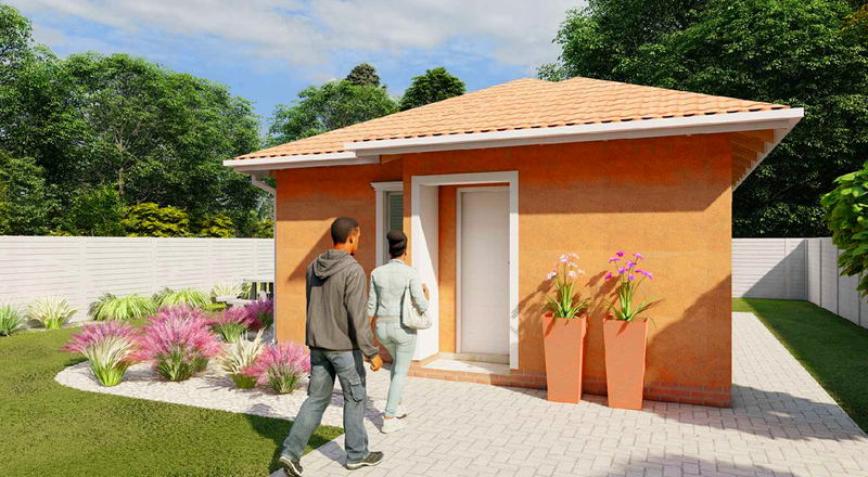 2 Bedroom House for Sale in Protea Glen | Plot 42867 | New Development - SOLD | 46.1m²